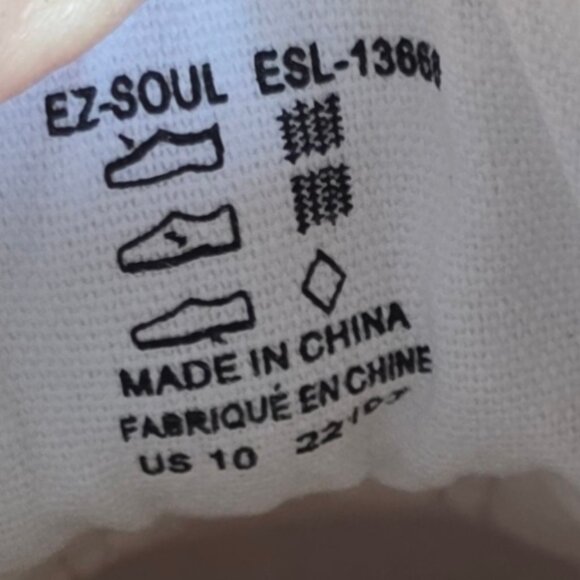 TAOS (10) EZ SOUL Laceless Mule Sneaker White Arch & Metatarsal Support - Picture 9 of 10